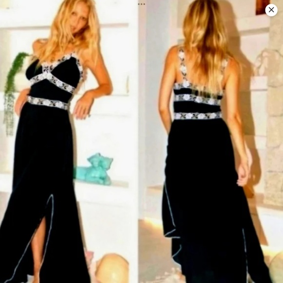 Chasing Unicorns Make You Miss Me Maxi  Dress Small NWT - Picture 1 of 8